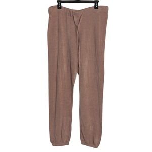 Barefoot Dreams Womens XL CozyChic Ultralite Willow Brown Ankle Length Pant NWT